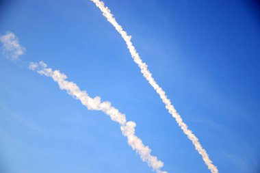 Gazze Şeridi 'ndeki Filistinli teröristler İsrail' e roket attılar. 7 Ekim 2023, Gazze, Filistin: Gazze Şeridi 'nden Filistinli teröristler İsrail' e sürpriz bir fırlatma ve sınıra sızan düzinelerce silahlı saldırıda roket attılar