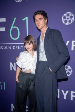 61. New York Film Festivali - Priscilla. 6 Ekim 2023, New York, New York, ABD: Cailee Spaeny ve Jacob Elordi, Alice Tully Hall 'da düzenlenen 61. New York Film Festivali sırasında Priscilla için kırmızı halıya katıldılar.