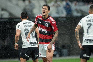 Sao Paulo (SP), Brezilya 10 / 07 / 2023 - BRAZILEIRO, Sao Paulo 'nun doğu bölgesinde CORINTHIANS' a karşı, bu Cumartesi, 7 Ekim 2023.