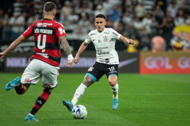 Sao Paulo (SP), Brezilya 10 / 07 / 2023 - BRAZILEIRO, Sao Paulo 'nun doğu bölgesinde CORINTHIANS' a karşı, bu Cumartesi, 7 Ekim 2023.