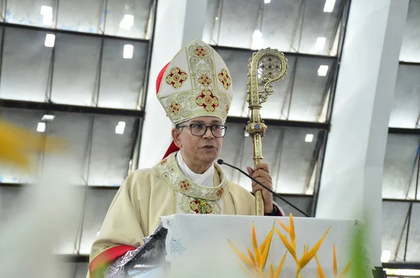 Natal 2023 Εγκαίνια Του Dom Joao Santos Cardoso Νέος Αρχιεπίσκοπος — Φωτογραφία Αρχείου