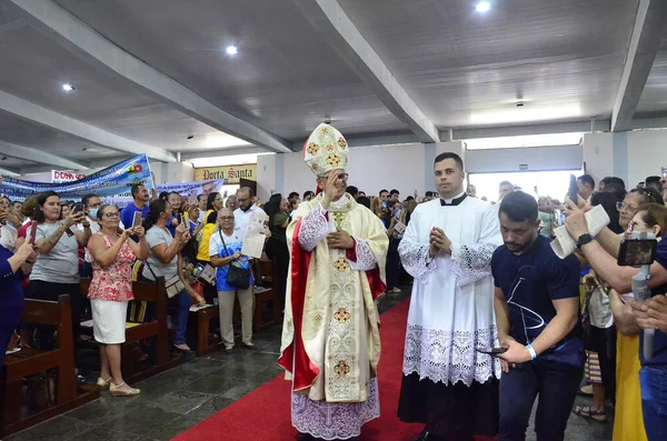 Natal 2023 Εγκαίνια Του Dom Joao Santos Cardoso Νέος Αρχιεπίσκοπος — Φωτογραφία Αρχείου