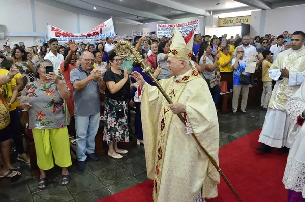 Natal 2023 Inauguracja Domu Joao Santos Cardoso Jako Nowego Arcybiskupa — Zdjęcie stockowe