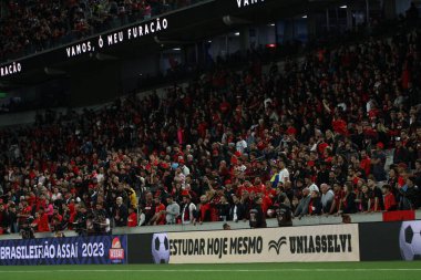 Brezilya 2023 Brezilya Şampiyonası 26. Raundunda Athletico PR ile Bragantino arasında oynanan karşılaşmada CURITIBA (PR) Brezilya 10 / 08 / 2023.