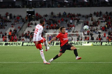 CURITIBA (PR) Brezilya 10 / 08 / 2023 Maç teklifi Athletico PR ile Bragantino 'nun 26. Raunt Brezilya Şampiyonası 2023 için geçerli. Takımlar Ligga Arena çimlerinde sahaya çıkıyor.