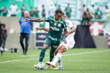 Barueri (SP), 10 / 08 / 2023 - Barueri-SP 'de BRAZILEIRO-PALMEIRAS maçı, bu Pazar, 8 Ekim 2023. 