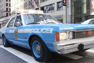 New York 'ta 79. Kolomb Günü Geçidi. 9 Ekim 2023, New York, ABD: 79. Kolomb Günü geçidi, 42. ve 72. caddeler arasında, New York 'ta, tören arabaları, gruplar, öğrenciler ve birçok kişiyle 5. Cadde' de gerçekleşiyor. 