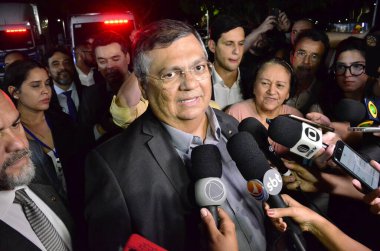 Natal (RN), Brezilya 10 / 11 / 2023 - Adalet Bakanı, Flavio Dino ve Rio Grande do Norte Valisi, Fatima Bezerra, eyaletteki cezaevi sistemini genişletme amaçlı bir proje duyurdu. 