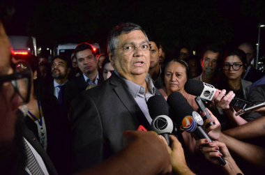 Natal (RN), Brezilya 10 / 11 / 2023 - Adalet Bakanı, Flavio Dino ve Rio Grande do Norte Valisi, Fatima Bezerra, eyaletteki cezaevi sistemini genişletme amaçlı bir proje duyurdu. 