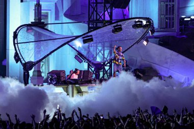 Itu (SP), 12 / 10 / 2023 - Gösteri: Sunnery James ve Ryan Marciano, Tomorrowland Brasil 'in Itu, SP' deki Parque Maeda 'da yer alan elektronik müzik megafestival' inin üçüncü Brezilya baskısı .