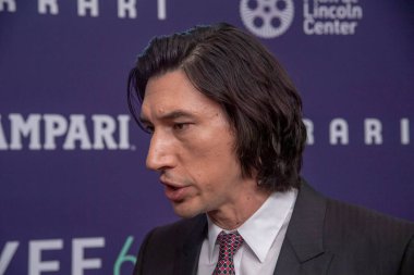 61. New York Film Festivali - Ferrari. 13 Ekim 2023, New York, New York, ABD: Adam Driver 13 Ekim 2023 tarihinde Alice Tully Hall, Lincoln Center 'da düzenlenen 61. 