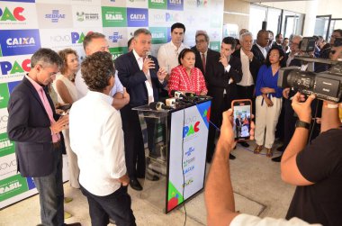 NATAL (RN), Brezilya 16 / 20 / 3023 - Bakanlar, Rui Costa - Sivil Saray Bakanı, Br 304 'ün 2024 yılında tekrar ihale edileceğini garanti etti ve Ulaştırma Bakanı Renan Filho - Ulaştırma Bakanı, Natal RN gündemine uydu 