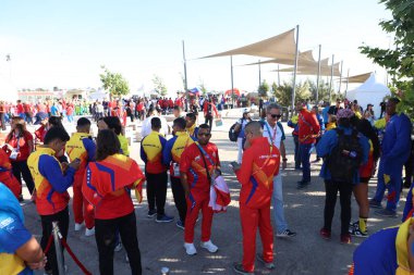 Santiago (Şili), 10 / 17 / 2023 Pan Amerikan Oyunları Organizasyon Komitesi, bu Salı Oyunlara katılan ülkelerin heyetleri için Karşılama Töreni düzenleyecek.