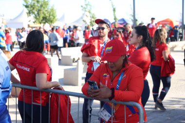 Santiago (Şili), 10 / 17 / 2023 Pan Amerikan Oyunları Organizasyon Komitesi, bu Salı Oyunlara katılan ülkelerin heyetleri için Karşılama Töreni düzenleyecek.