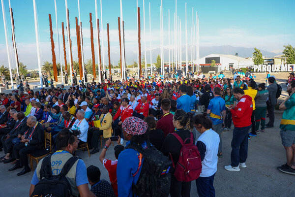 Santiago (Chile), 10/17/2023  The Organizing Committee of the Pan American Games will hold the Welcome Ceremony for the delegations of the Countries that participated in the Games, this Tuesday
