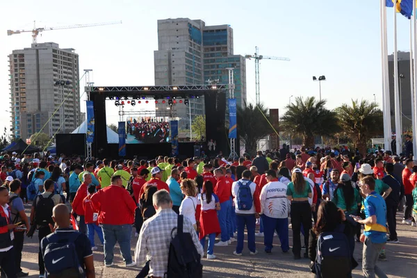 Santiago Chile 2023 Komitet Organizacyjny Igrzysk Panamerykańskich Zorganizuje Wtorek Uroczystość — Zdjęcie stockowe
