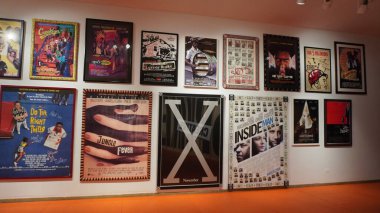 Spike Lee 'nin Brooklyn Müzesi' ndeki sergisi. 07 Ekim 2023, Brooklyn, New York, ABD: Efsanevi film yapımcısı Spike Lee, Brooklyn Müzesi 'nde film, müzik, spor ve sivil haklar üzerindeki etkisini 40 yıl sergiliyor.