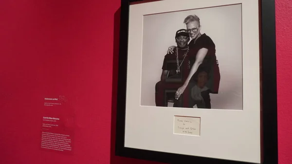 斯派克 李在布鲁克林博物馆的展览 2023年10月7日 美国纽约布鲁克林 传奇电影制作人斯派克 李在布鲁克林博物馆展出了他在电影 体育和民权方面40年的影响 — 图库照片