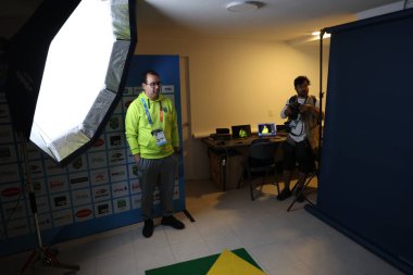 Santiago (Şili), 10 / 19 / 2023 Basın Villa do Pan, Rogerio Sampaio, Santiago 'daki Brezilya misyonunun başı olarak bir tura davet edildi ve Villa do Pan' daki evi tanıttı 