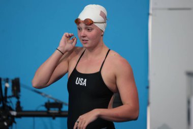 Santiago (Şili), 10 / 19 / 2023 Amerikan takımı, bu Perşembe, 19 Ekim 2023. Oyunlar 20 Ekim 'den 5 Kasım' a kadar devam edecek. 