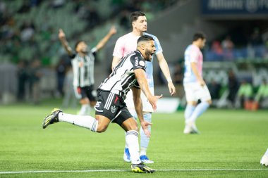 Sao Paulo (SP), Brezilya 10 / 19 / 2023 - BRASILEIRO vs PALMEIRAS Sao Paulo 'nun batı bölgesinde, bu Perşembe, 19 Ekim 2023. 