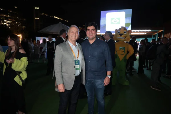 Santiago Chile 2023 Der Präsident Des Brasilianischen Olympischen Komitees Cob — Stockfoto