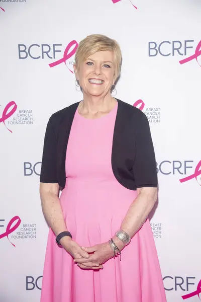October 2023 New York Usa Anne Thompson Attends Breast Cancer — Stock Photo, Image