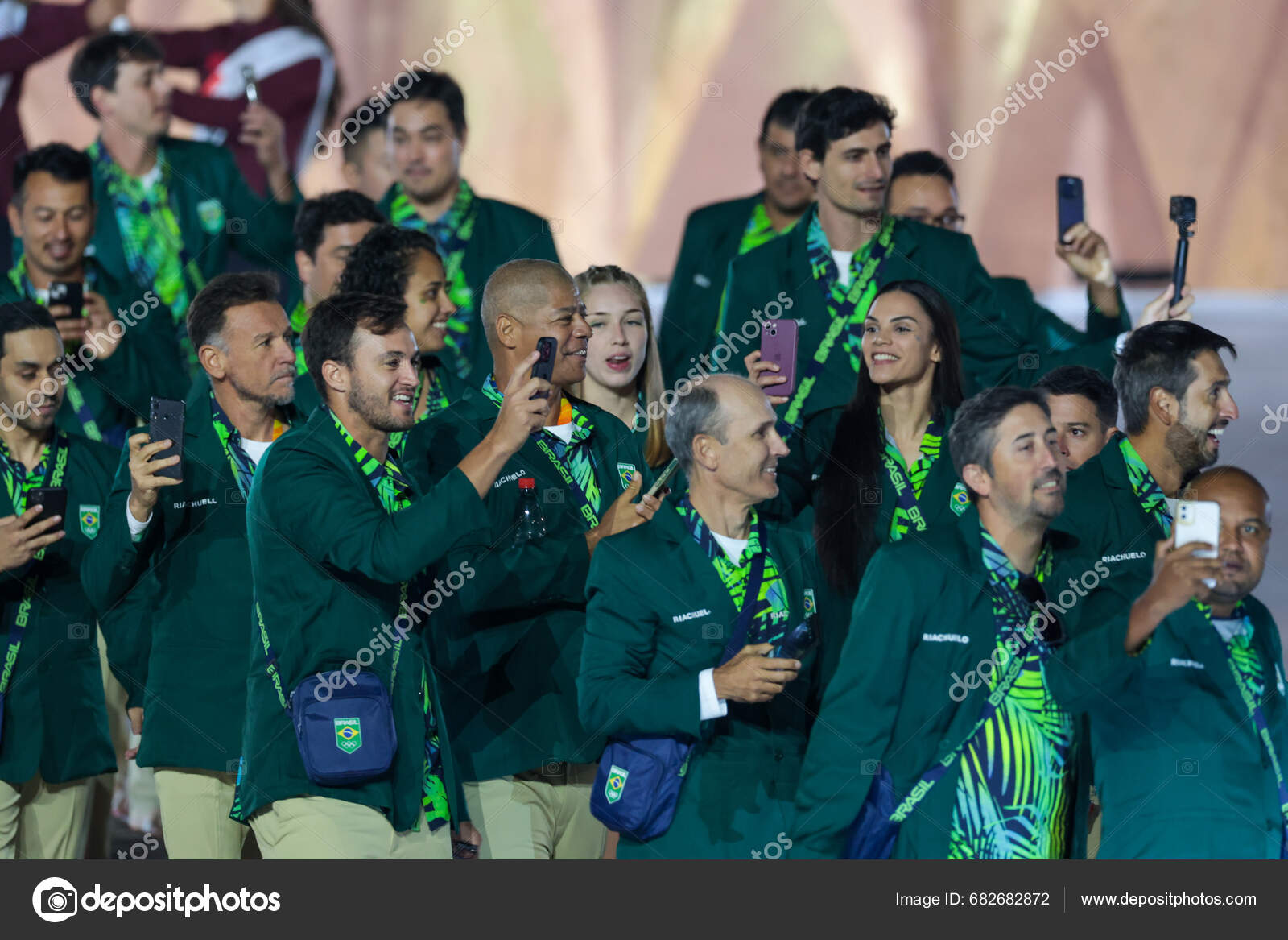 Santiago Chile 2023 Ceremony Opening Games Pan American Chile Opening