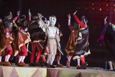 Santiago (CHL), 10 / 20 / 2023 - CEREMONY / OPENING / GAMES / PAN AMERICAN / CHILE - 2023 Pan Amerikan Oyunlarının açılış töreni 20-5 Kasım tarihleri arasında Santiago 'da yapılacak.. 