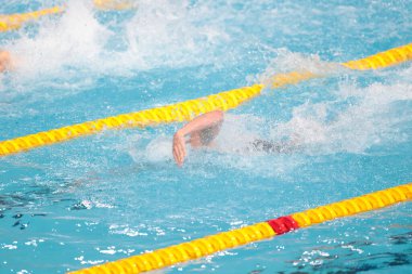 Santiago (CHL), 10 / 20 / 2023 - SwIMMING / 4X100 FREE / WOMEN / GAMES / PAN AMERICAN / CHILE - Erkekler yüzme takımı finalde 3: 16.15 dakika, Şili 'nin Santiago kentindeki Ulusal Stadyumdaki su merkezinde düzenlenen elemelerde en iyi zamanı elde etti.. 