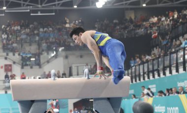 SANTIAGO (Şili) 10 / 21 / 2023 - MIRANDA Bernardo, SOARES Diogo, GUIMARAES Yuri, MARIANO Arthur ve ABD, Panama, Bolivya, Kolombiya, Küba 'yı temsil eden SAMPAIO Patrick