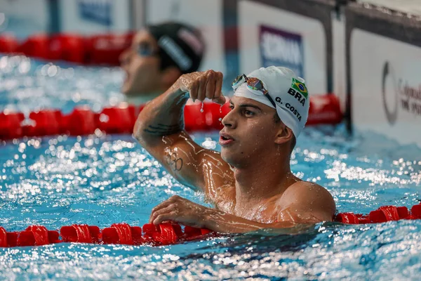 Santiago Chl 2023 Nadando 400M Libertad Hombre Juegos Pan American — Foto de Stock