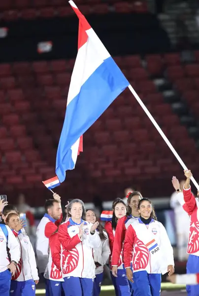 Cerimônia Abertura Dos Jogos Pan Americanos 2023 Santiago Outubro 2023 — Fotografia de Stock