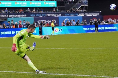 2023 MLS Normal Sezon, Karar Günü Maç 34, Nycfc Chicago Yangınına Karşı. 21 Ekim 2023, CITI Field, New York, ABD: Bu gece Citi Field 'da oynanan heyecanlı bir Karar Günü maçında, New York City Futbol Kulübü Chicago karşısında 1-0' lık bir zafer kazandı. 