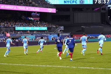 2023 MLS Normal Sezon, Karar Günü Maç 34, Nycfc Chicago Yangınına Karşı. 21 Ekim 2023, CITI Field, New York, ABD: Bu gece Citi Field 'da oynanan heyecanlı bir Karar Günü maçında, New York City Futbol Kulübü Chicago karşısında 1-0' lık bir zafer kazandı. 