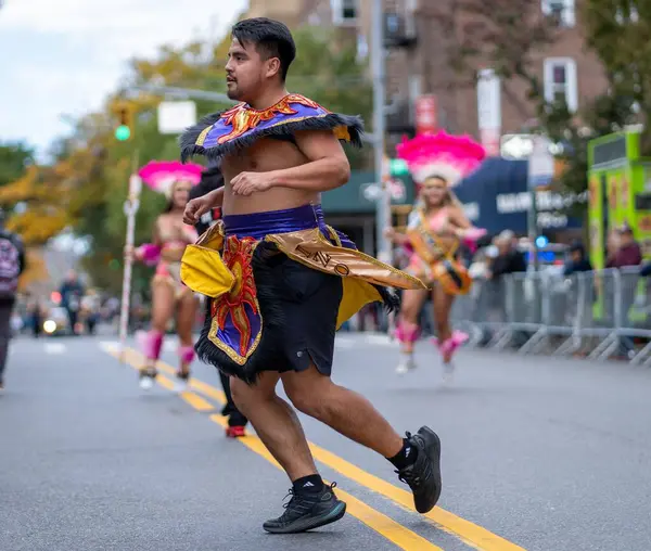 Oktober 2023 Queens New York Usa Queens Bolivian Parade Nyc — Stockfoto