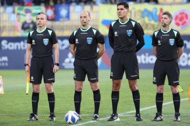 Vina del Mar (Şili), 10 / 26 / 2023 - FOOTBALL / MEN / BRAZIL / COLOMBIA - Brezilya takımıyla Kolombiya maçının 3. turunda, grup B, bu Perşembe günü Vina del Mar 'daki Sausalito Stadyumu' nda oynanacak..