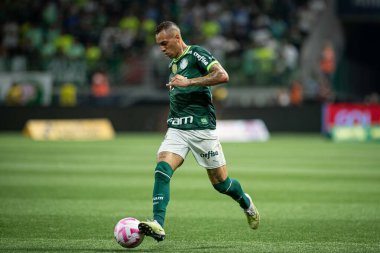 Sao Paulo, Brezilya - 25 Ekim 2023: Sao Paulo 'lu BRASILEIRO ile PALMEIRAS arasındaki futbol maçı, bu Çarşamba