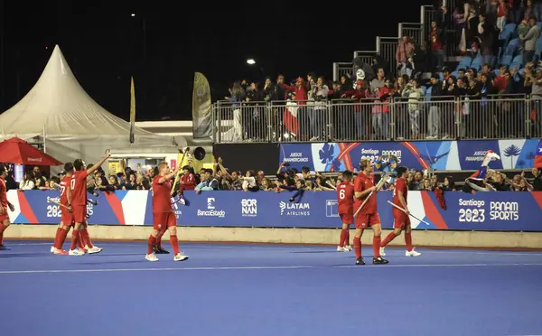 Santiago Chile October 2023 Match Field Hockey Preliminary Group 2023 — Stock Photo, Image