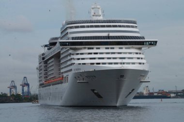 RIO DE JANEIRO (Brezilya), 10 / 28 / 2023 - SEASON / CRUISES / PIER MAUA - Yaz geliyor, Marvelous City 'de yılın en beklenen zamanı! Ve bununla birlikte, gemi turu sezonu Pier Maua 'ya geliyor..