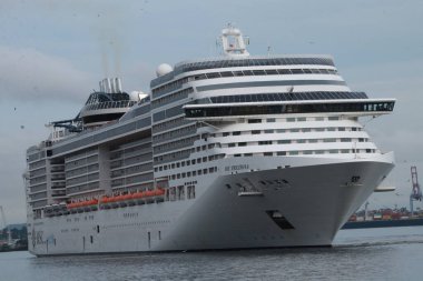 RIO DE JANEIRO (Brezilya), 10 / 28 / 2023 - SEASON / CRUISES / PIER MAUA - Yaz geliyor, Marvelous City 'de yılın en beklenen zamanı! Ve bununla birlikte, gemi turu sezonu Pier Maua 'ya geliyor..