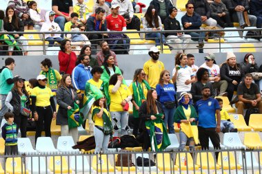 Vina del Mar (Şili), 10 / 29 / 2023 - FOOTBALL / MEN / BRAZIL / HONDURAS - Brezilya takımının Honduras 'a karşı oynadığı maçın 3. turunda, grup B, Vina del Mar' daki Sausalito Stadyumu 'nda, bu Pazar, 29 Ekim 2023. Brezilya 3-0 kazandı 