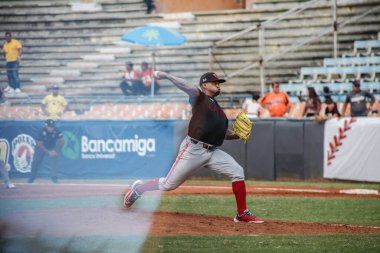 MARACAIBO (Venezuela), 10 / 29 / 2023 - Venezuela Profesyonel Beyzbol Ligi, Cardenales de Lara x Aguilas del Zulia