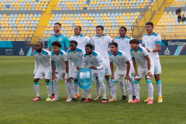 Vina Del Mar Chile 2023 Fussball Men Brasilien Honduras Spiel — Stockfoto