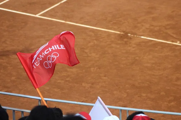 Santiago Chili 2023 Argentin Facundo Diaz Remporté Médaille Tennis Simple — Photo