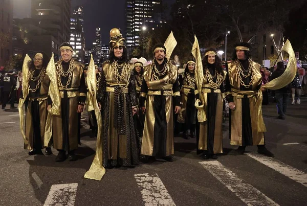 Nueva York 2023 Halloween Parde Nyc 50º Desfile Anual Aldeas —  Fotos de Stock
