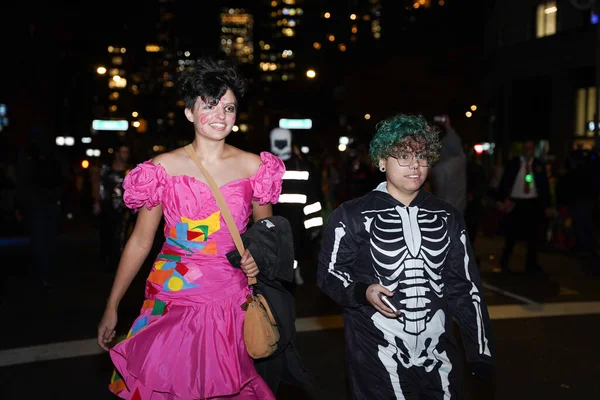 Village Halloween Parade New York City October 2023 New York — Stock Photo, Image