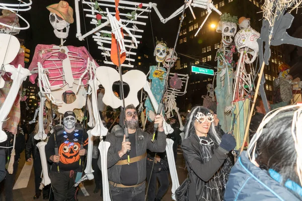 2023 New York City Halloween Parade October 2023 New York — Stock Photo, Image