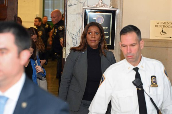 Donald Trump Jr, the elder son of Donald Trump testified today in court as the co-defendant of Trumps fraud trial. November 1st, 2023 New York City, New York; U S A, Attorney General, Letitia James alleges that the defendants