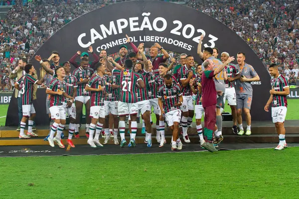 Rio Janeiro 2023 Fluminense Van Olympische Tour Ameriaca Libertadores Cup — Stockfoto
